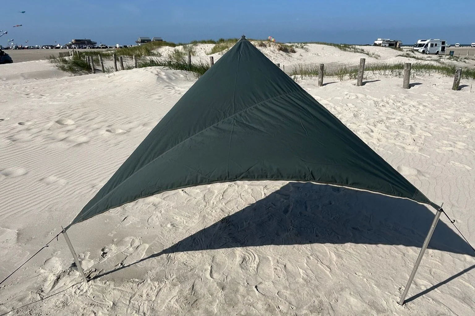 Verbindbares Sonnensegel "Zip-Canvas"